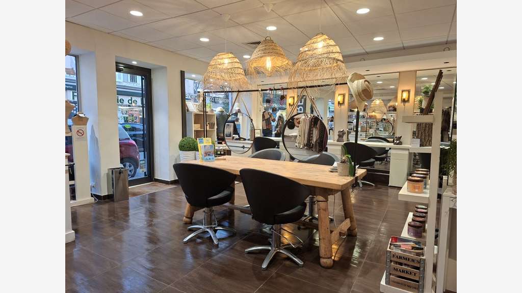 AV salon de coiffure clé en main Cannes Croisette