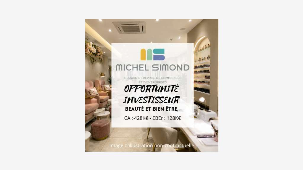 Vente FDC esthétique et bien-être dept Finistère