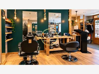 Vente salon de coiffure mixte & barber à la Clusaz