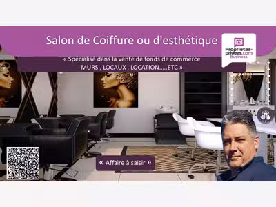 Vente FDC coiffure de 44m² à Lalouvesc