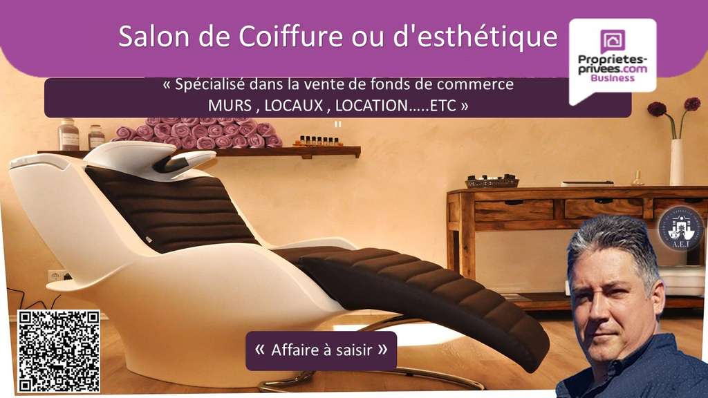 Vente FDC coiffure de 44m² à Lalouvesc