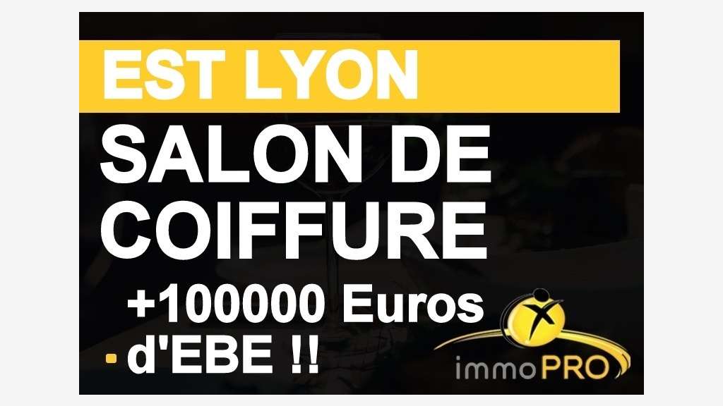 Salon de coiffure comme neuf à vendre à Lyon