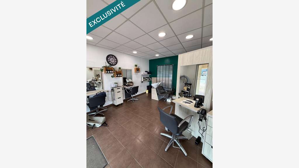 FDC salon de coiffure à saisir à St Sulpice 33