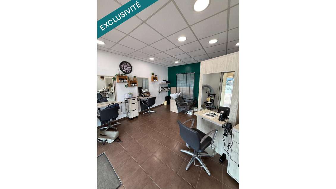 Fonds de commerce salon de coiffure, à saisir !