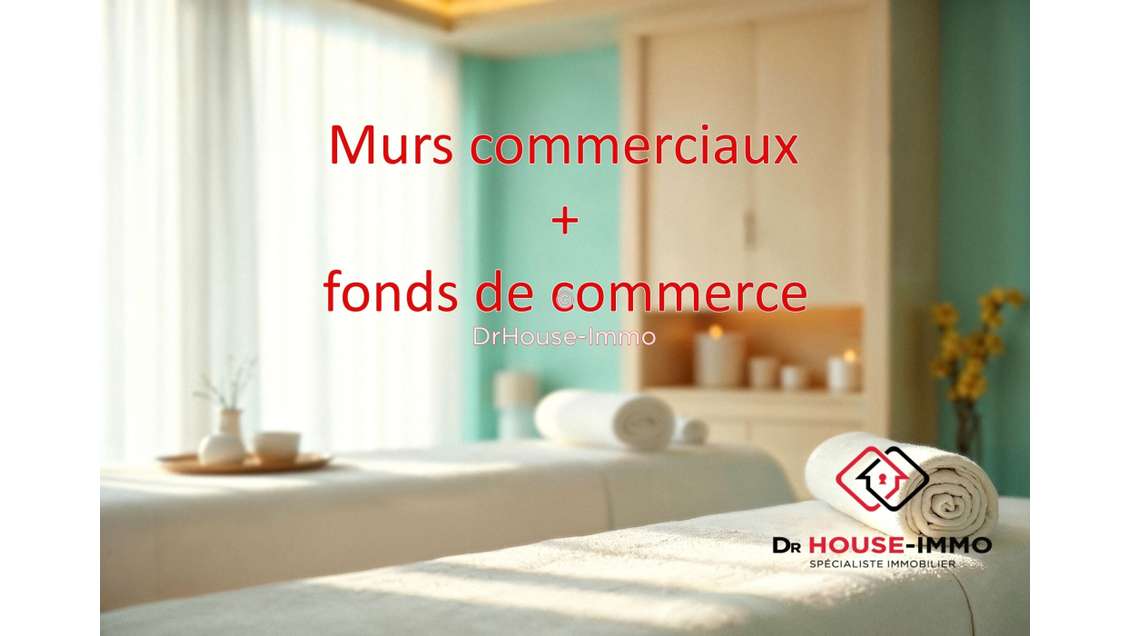 Vente murs 43m² + fonds activité de santé Sorbiers