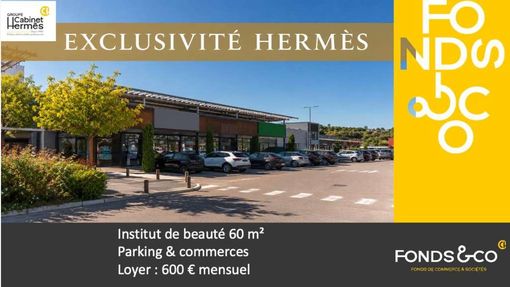 Vente charmant institut de beauté à Valence