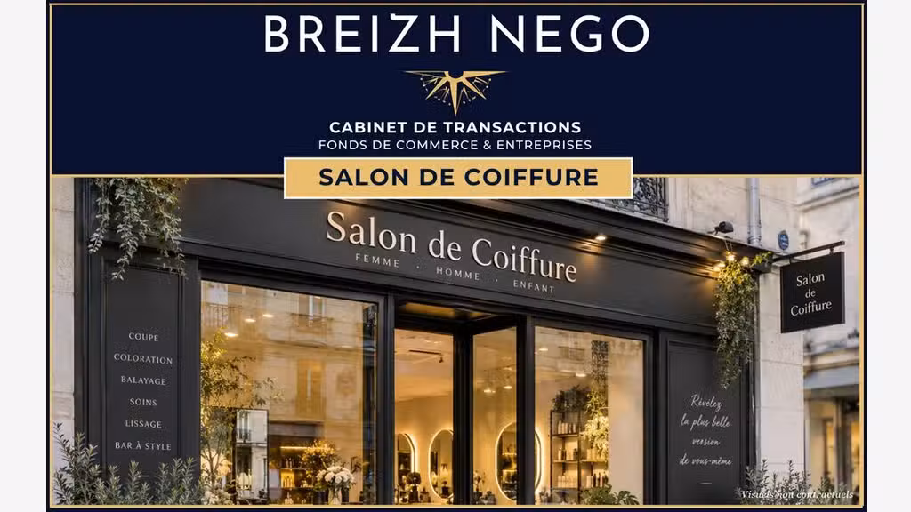A Vendre - Salon de coiffure - Centre-ville