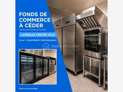 Vente fonds de commerce à Lamballe-Armor centre