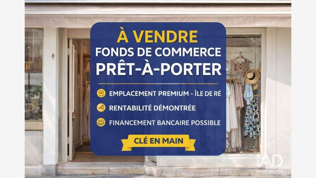 Vente FDC prêt-à-porter sur l’Île de Ré