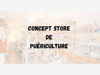 Vente FDC concept store puériculture en Vendée