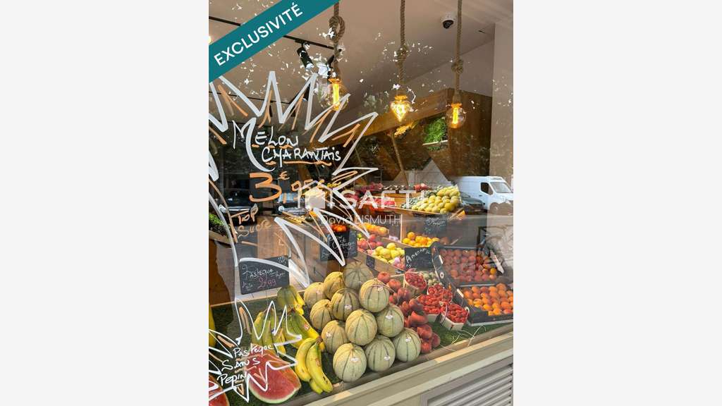 Vente FDC fruits et légumes 45m² Levallois-Perret