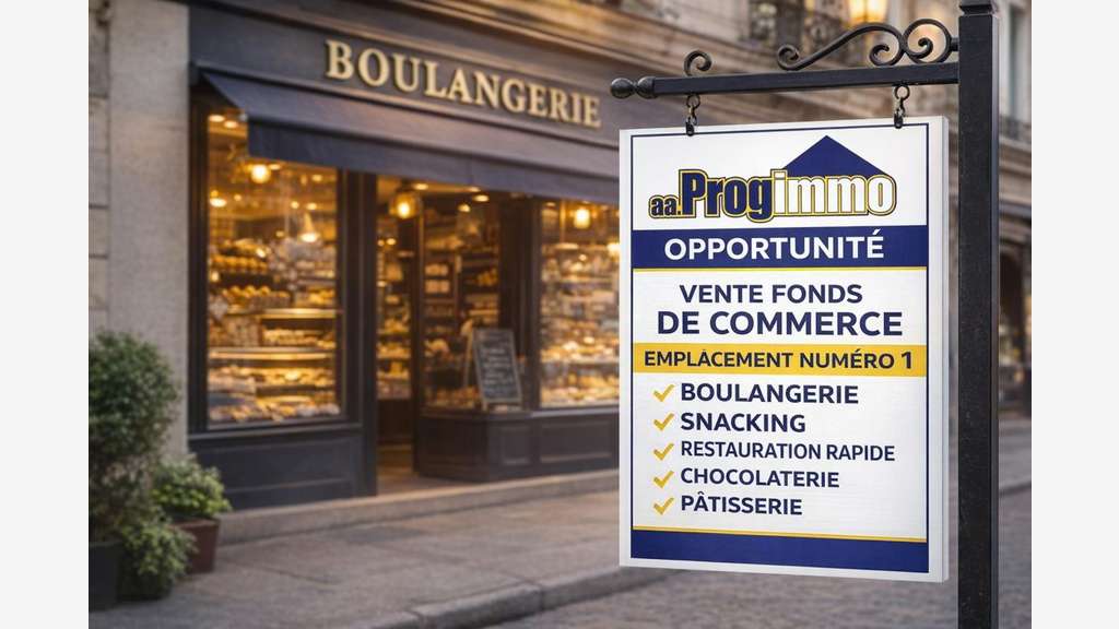 Vente boulangerie très belle visibilité à Limoges