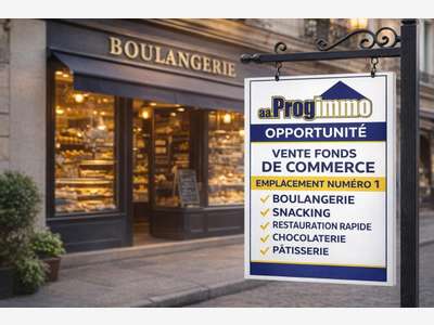 Vente boulangerie très belle visibilité à Limoges