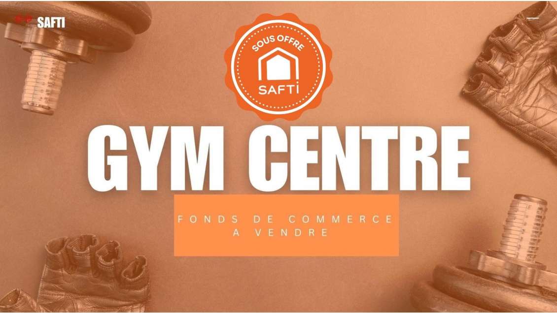 AV salle de sport clé en main emplacement idéal 82