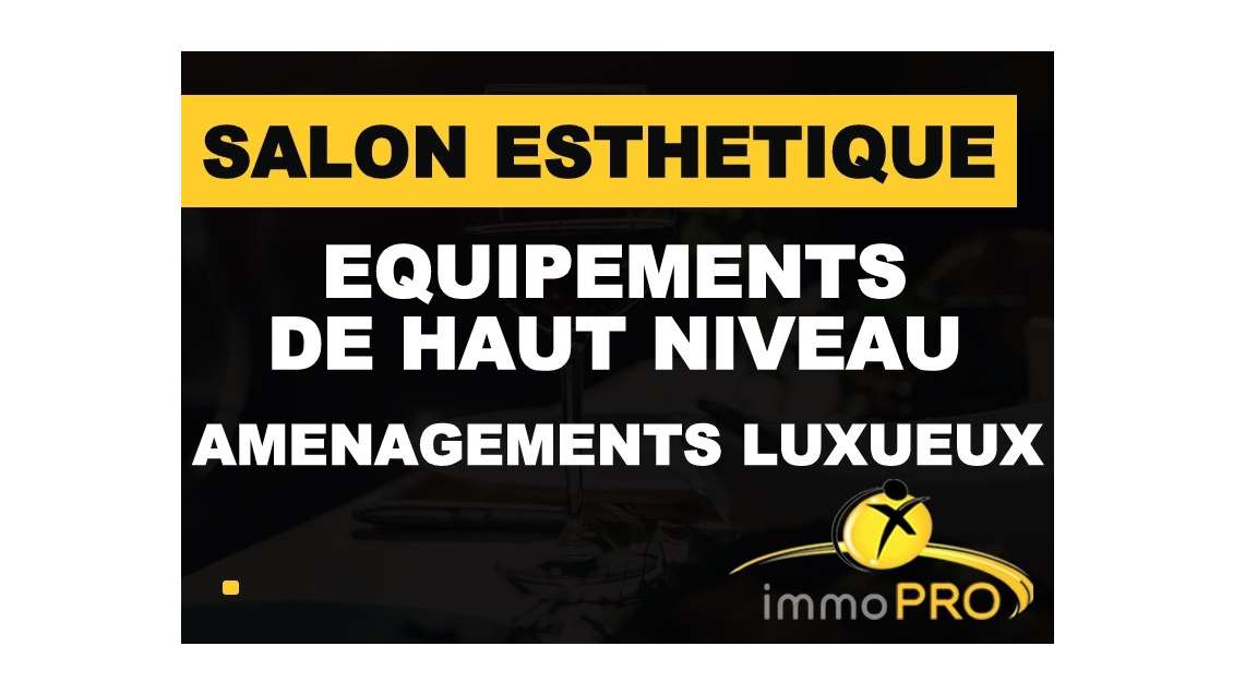 Magnifique salon de soins esthétiques et bronzage