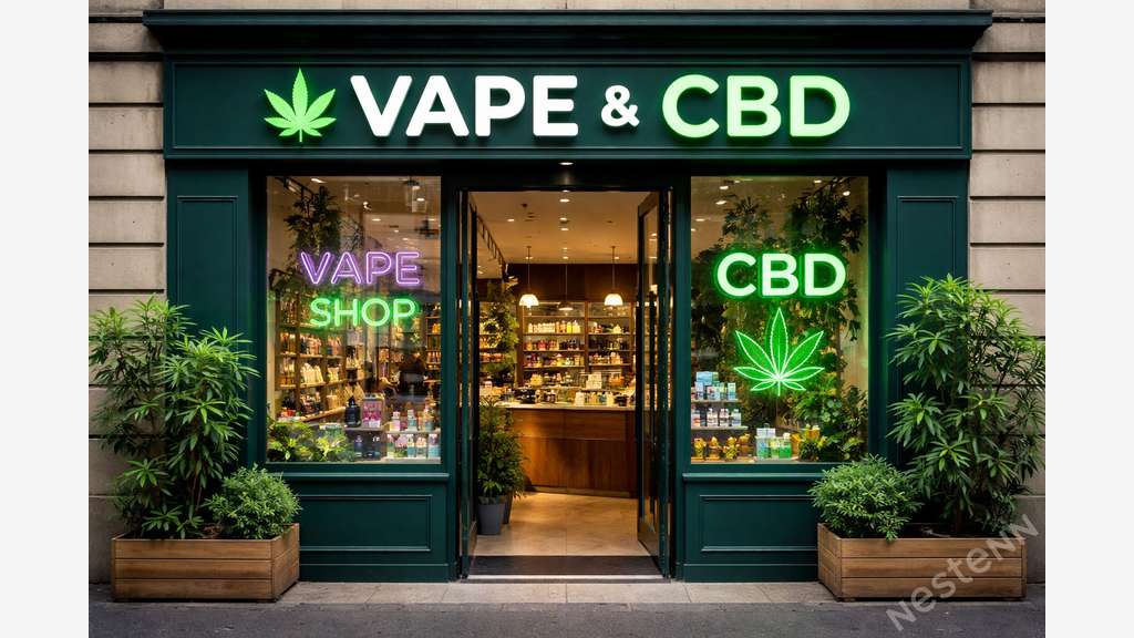 Vente société exploitant 2 magasins vape et cbd 71