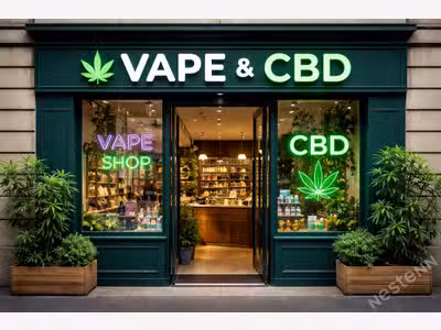 Vente société exploitant 2 magasins vape et cbd 71