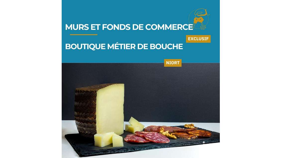 Vente Fonds et murs alimentaire à Niort