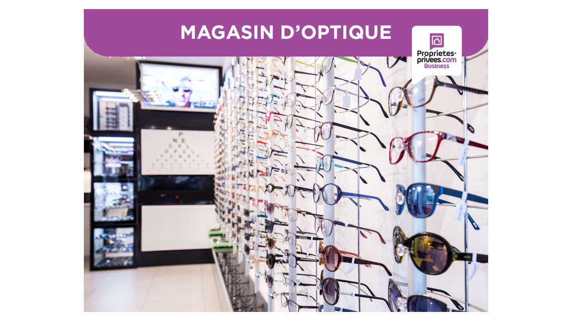 AV FDC optique lunetterie rue passante Paris 75020