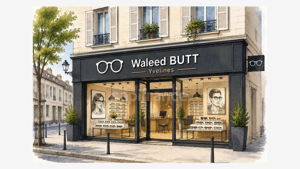A vendre FDC optique + appart proche de Plaisir