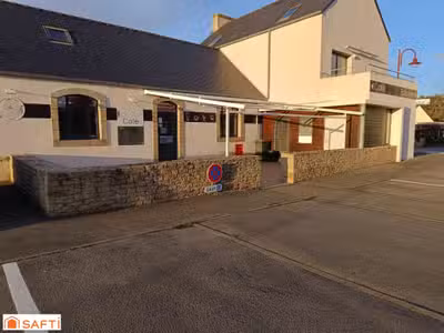 Cède FDC café jeux 140m² empl stratégique Plouégat