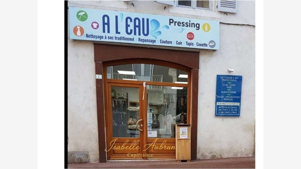 Vente blanchisserie pressing à St Marcellin centre