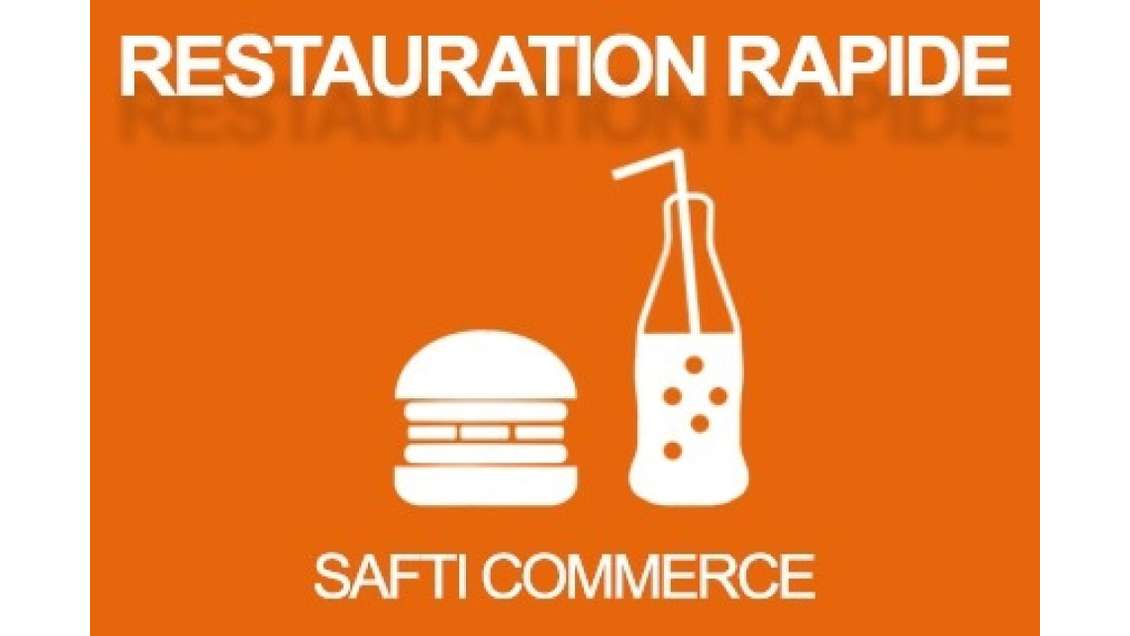 Vente restauration rapide au centre du Barp
