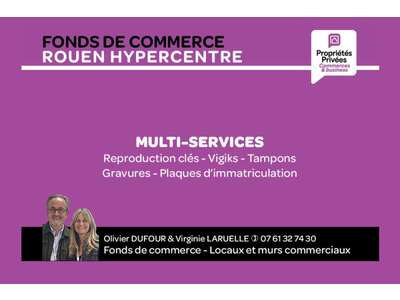 Vente Divers Commerces à Rouen