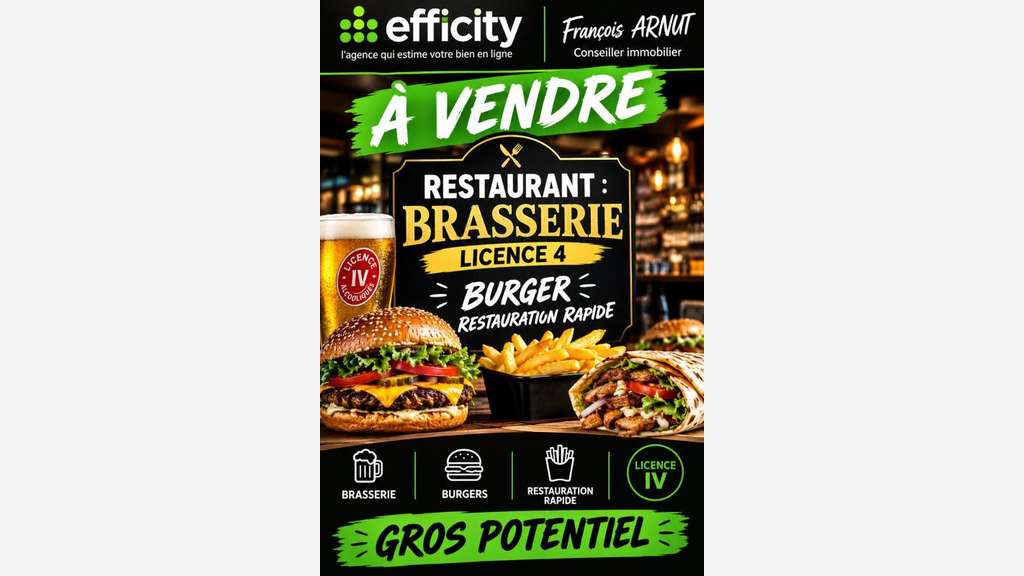 Vente Restaurant rapide à Saint-Jean-d'Angely