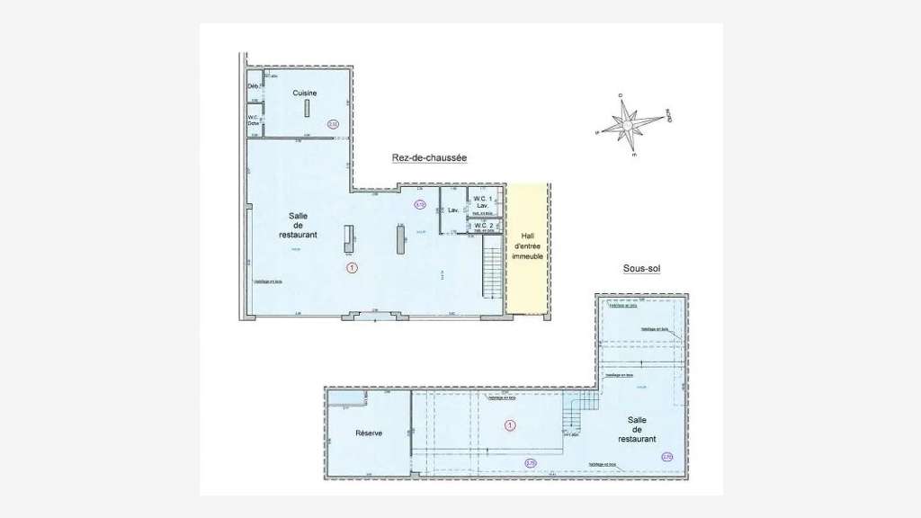 Cession FDC restaurant 269m² empl N°1 Saint-Ouen