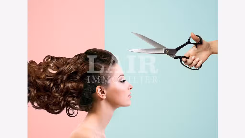 A vendre salon de coiffure bonne visibilité 53