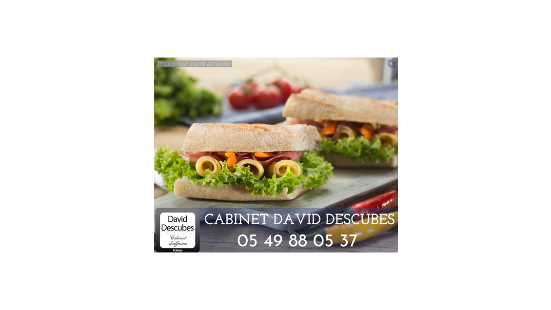 Vente sandwicherie salon de thé à La Roche sur Yon