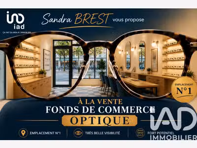 Vente FDC optique beauté empl N°1 à Paris 75015