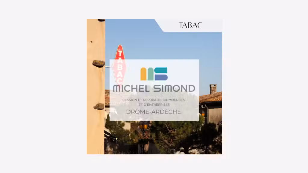 AV FDC tabac loto emplacement stratégique Ardèche