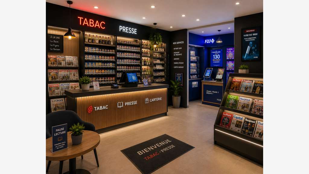 Tabac Presse FdJ avec logement à l'Est de l'Aube 