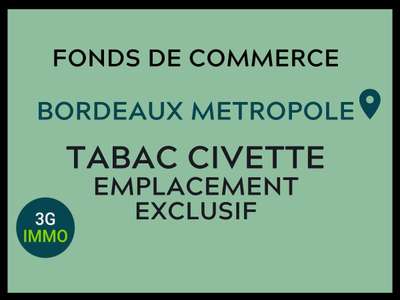 Vente Tabac - Presse - Loto à Bordeaux
