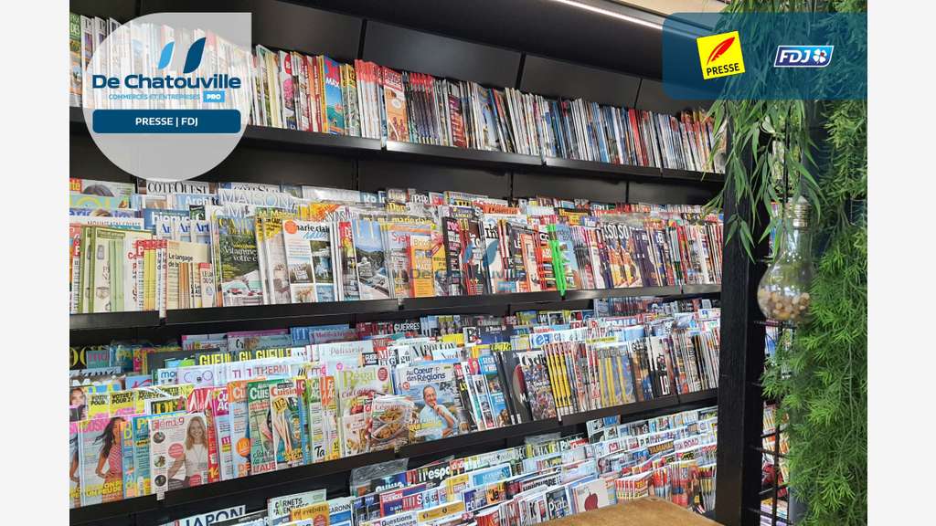 Vente FDC presse FDJ centre commercial du Var