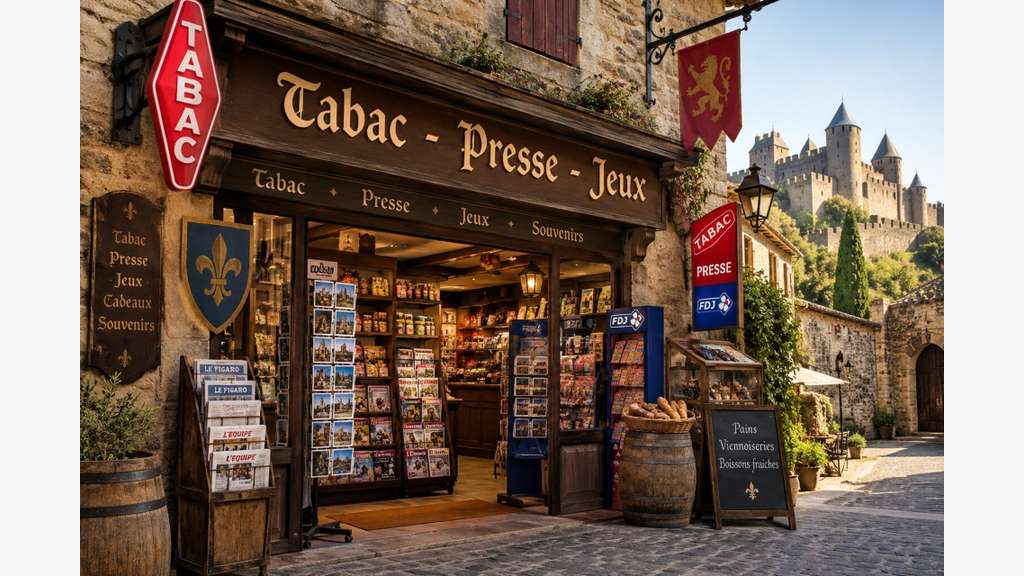 AV FDC tabac presse jeux de 65m² à Carcassonne