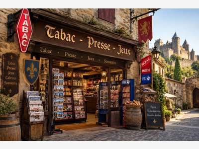 AV FDC tabac presse jeux de 65m² à Carcassonne