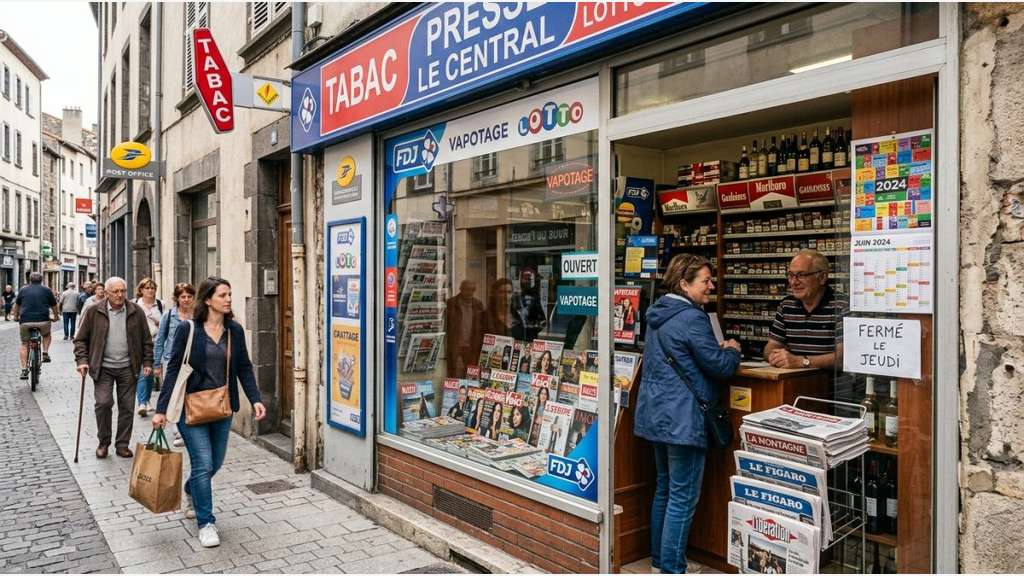 Vente tabac presse loto PMU à Clermont-Ferrand