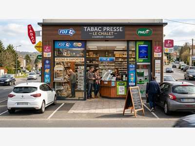 AV FDC tabac presse FDJ PMU relais colis Courpière