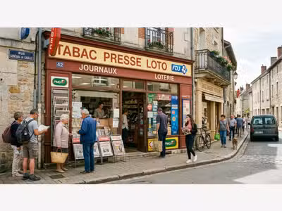 A vendre FDC tabac presse loto à 20 mn de Moulins