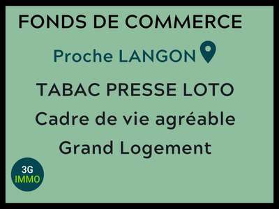 Vente Tabac Presse FDJ grand logement à Langon