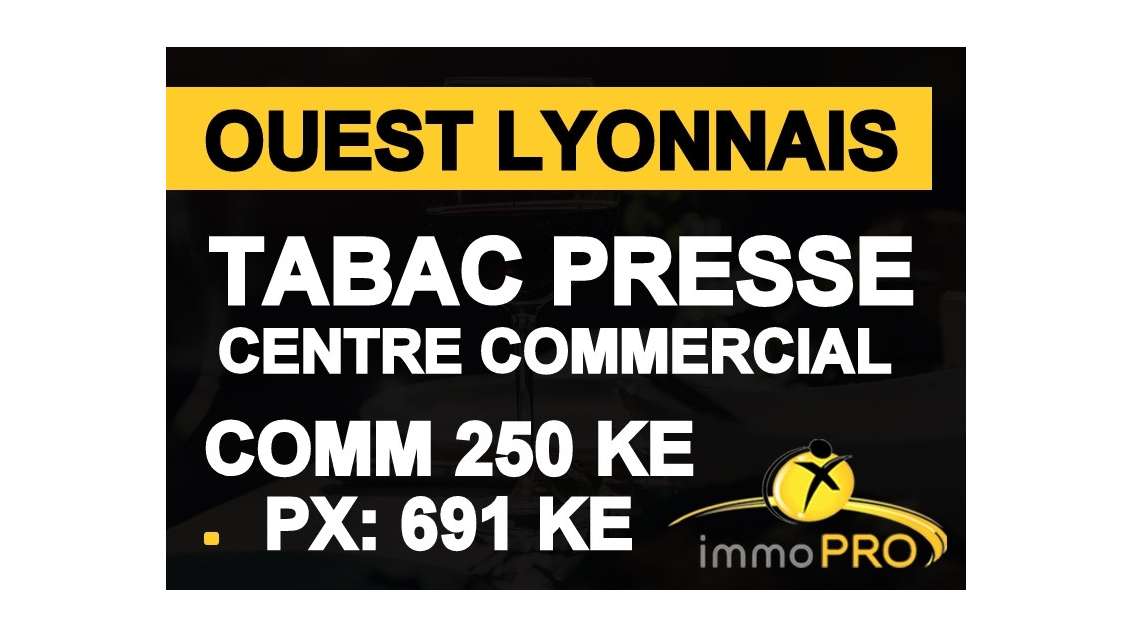 A vendre tabac presse loto dans l'Ouest Lyonnais