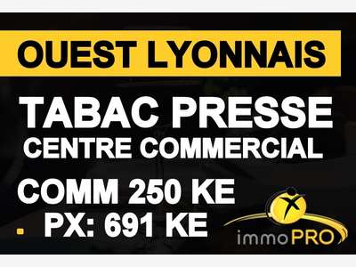 A vendre tabac presse loto dans l'Ouest Lyonnais