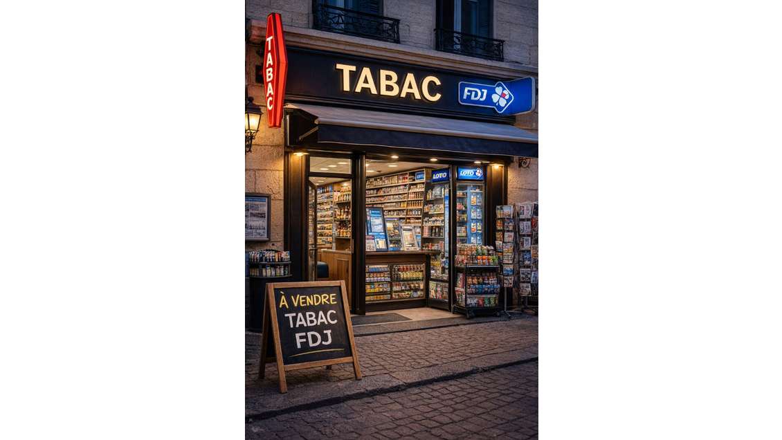 Vente FDC tabac pur FDJ bel emplacement Martigues