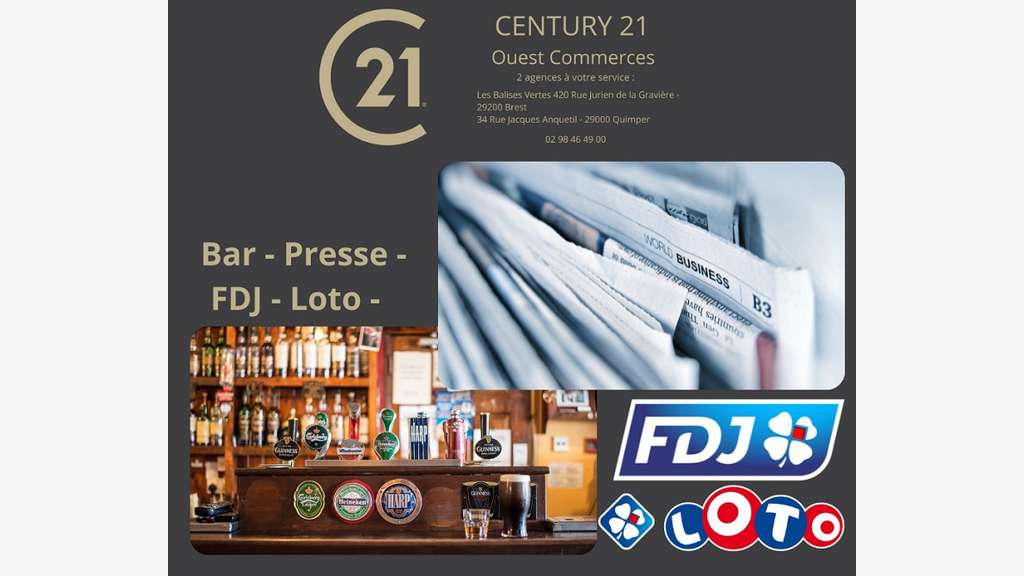 A vendre bar restaurant en Finistère sud vue mer