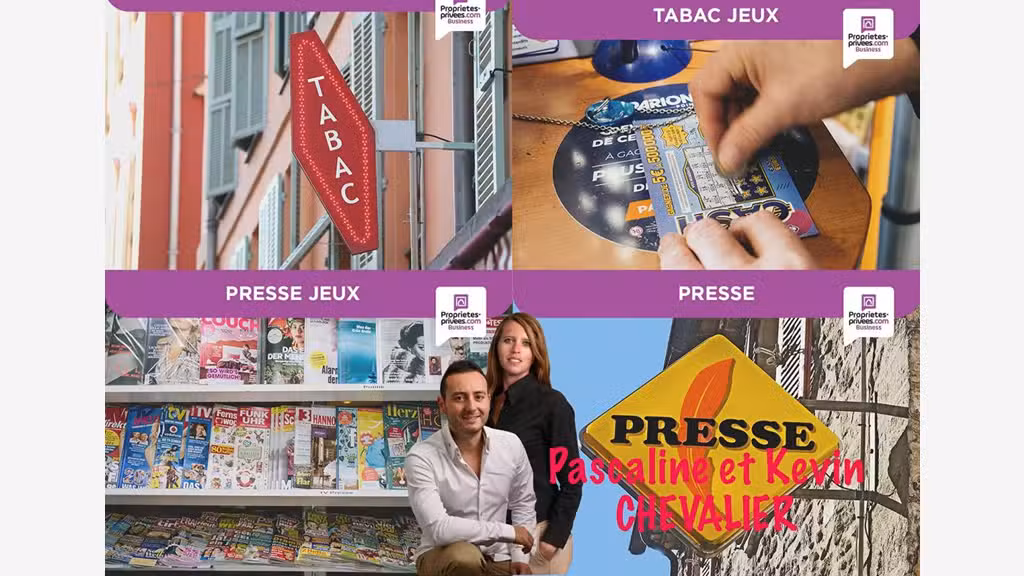 Vente tabac jeux presse FDJ à Salon de Provence