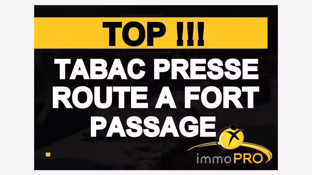 À céder FDC tabac presse jeux exce visibilité 38