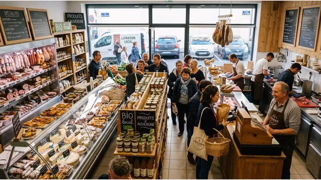 AV traiteur boucherie charcuterie épicerie dept 63